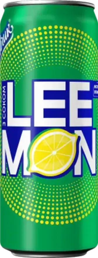 Напій Живчик Leemon сильногазований 0.33 л