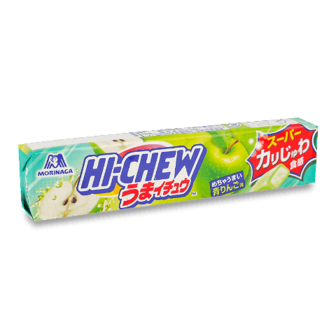 Цукерки Hi-Chew зі смаком зеленого яблука жувальні 58,8г (58,8г)