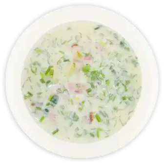 Окрошка з куркою, вагова