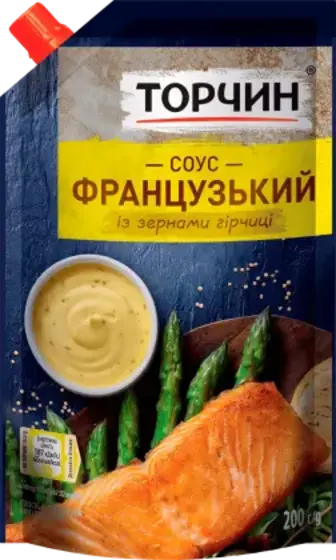 Соус Торчин Французький із зернами гірчиці 200 г