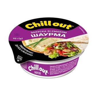 Закуска 90 г Chill out зі смаком шаурма п/стакан 
