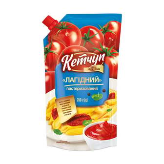 Кетчуп 250 г Своя лінія Лагідний д/пак 