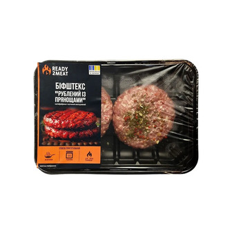 Біфштекс Ready 2 Meat з прянощами охолоджений 300 г (4820288870104)