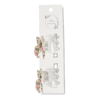 Набір заколок Flora accessories Краб Метелик 2 шт. шт