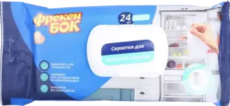 Серветки вологі Фрекен Бок для прибирання кухонної техніки 24 шт