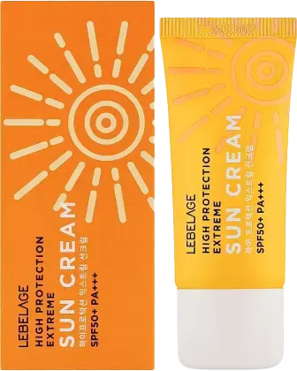 Сонцезахисний крем Lebelage High Protection Long Lasting для обличчя SPF 50+ PA+++ 30 мл