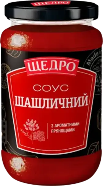 Соус Щедро Шашличний 370 г