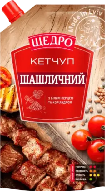 Кетчуп Щедро Шашличний 360 г