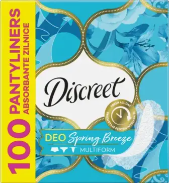 Щоденні прокладки Discreet Deo Spring Breeze multiform 100 шт
