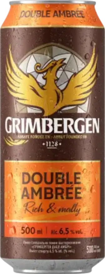 Пиво Grimbergen Double ambree темне 500 мл