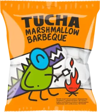 Маршмелоу TUCHA Барбекю з ароматом ванілі 250 г