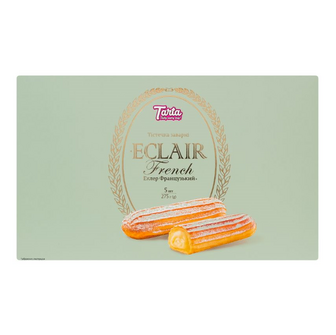 Тіcтечко 275 г TARTA Еклеp фpанцузький к/уп 