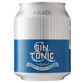 Напій Baladin Gin Tonic слабоалкогольний з/б 0,237л