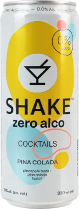 Напій Shake Cocktails Піна Колада безалкогольний сильногазований 330 мл