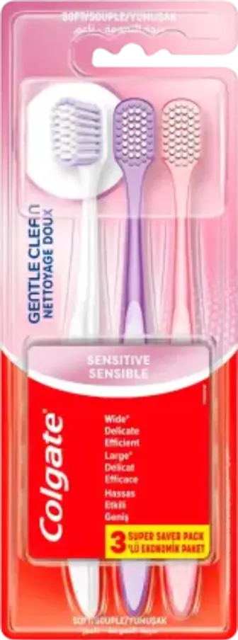 Зубна щітка Colgate Дбайливе чищення 3 шт