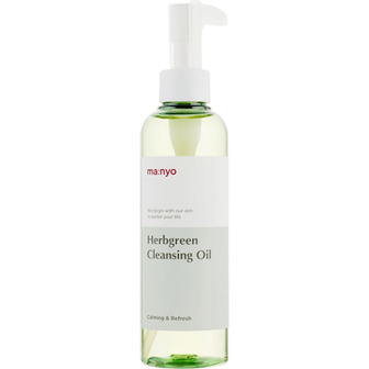 Manyo Herb Green Cleansing Oil - Гідрофільна олія для обличчя з екстрактом трав