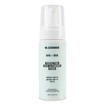 Пінка Mr.Scrubber AHA+BHA відлущувальний для проблемної шкіри (150мл) (150мл)