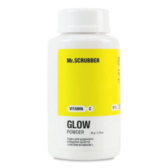 Пудра для обличчя Mr.Scrubber Glow Vitamin C очищуюча (50г)