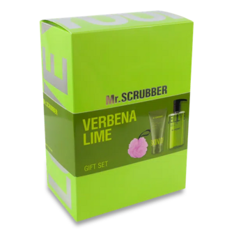 Набір подарунковий Mr.Scrubber Verbena Lime