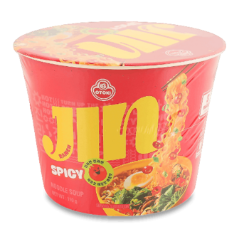 Локшина Otoki Jin Ramen швидкого приготування гостра 110г (110г)