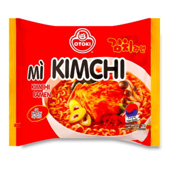 Локшина Ottogi Kimchi Ramen швидкого приготування 120г (120г)