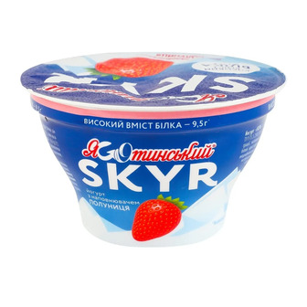 Йогурт Яготинський Skyr Полуниця 1.8% 140 г (4823005213598)