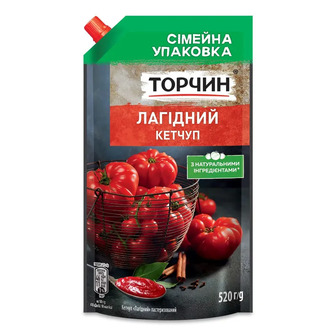 Кетчуп Торчин Лагідний 520г