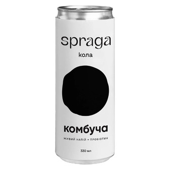 Комбуча Spraga Кола 0.33 л (4820241702060)
