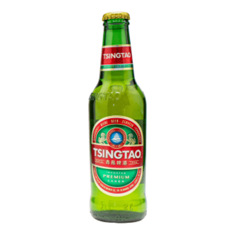 Пиво Tsingtao світле скл/пл 0,33л