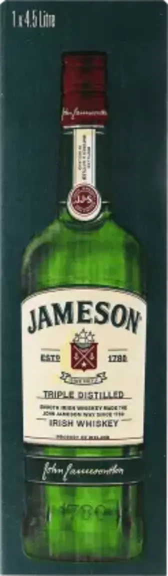 Віскі Jameson 40% в коробці 4.5 л