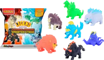 Стретч-іграшка Sbabam серії Legend of Animals Maxi Хранителі стихій у вигляді тварини