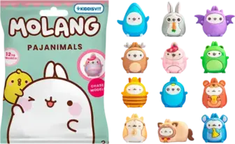 Фігурка-сюрприз Cool Things серії Molang Милі піжамки