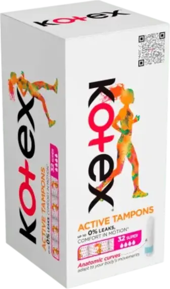 Тампони Kotex Active Super 32 шт
