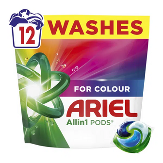 Капсули для прання Ariel для кольорового (12*17,6г)