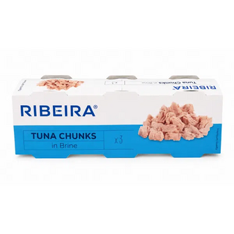 Тунець Ribeira шматочками у розсолі (210г)