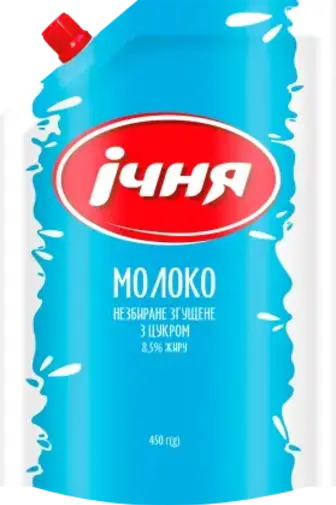 Молоко згущене Ічня незбиране з цукром 8.5% 450 г