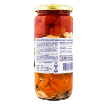 Асорті «Премія»® Квартет овочеве 470г (470г)