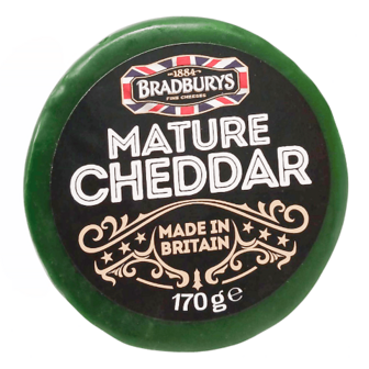Сир Bradburys Чедер 55% 170г (170г)