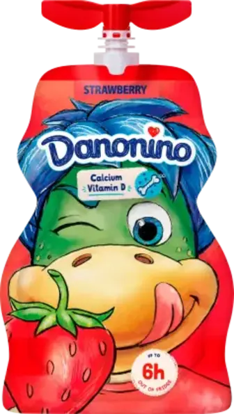 Йогурт Danonino полуничний 2.1% 70 г