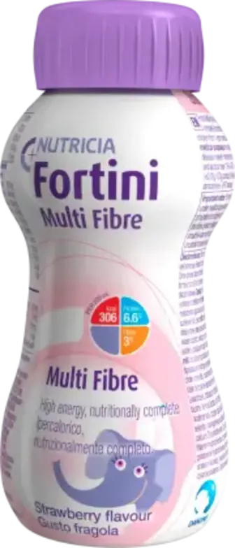 Ентеральне харчування Nutricia Fortini зі смаком полуниці від 1 року 200 мл
