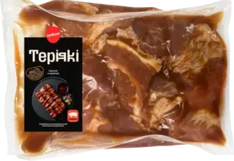 Шашлик Глобино зі свинини в маринаді теріякі ваговий
