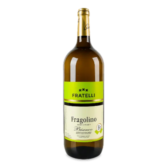 Вино Fratelli Fragolino Bianco біле напівсолодке (1,5л)