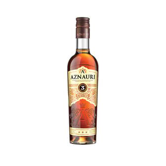 Бренді виноградний витриманий 0,25 л Aznauri V.S. три роки 40% об ск/пл 