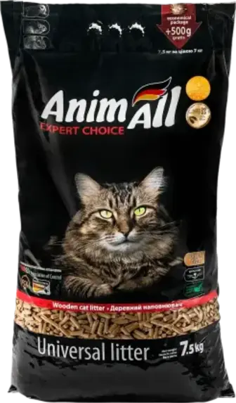 Наповнювач AnimAll деревний 7.5 кг