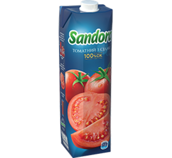 Сік Sandora Томатний з сіллю 0,95 л ТПАК