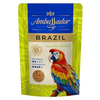 Кава 100 г Ambassador Brazil розчинна сублімована м/уп 