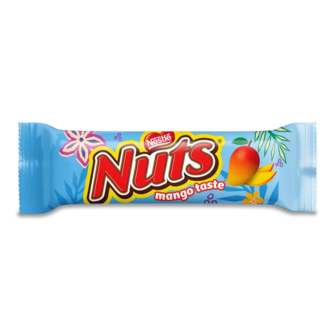 Батончик Nuts зі смаком манго (42г)