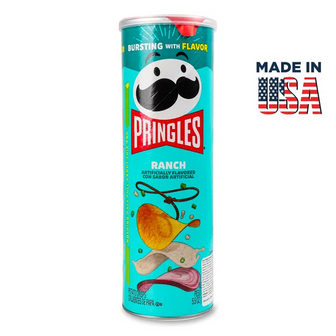 Снек пікантний Pringles зі смаком соусу ранч