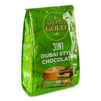 Напій кавовий Aroma Gold смак дубайського шоколаду (10*16г)