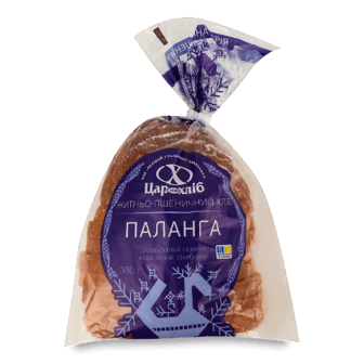 Хліб «Цар-Хліб» «Паланга» половинка нарізаний 350г